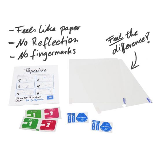 zeichne und skizziere mit dem Apple Pencil wie auf Papier Zwei Pack Schreibe PaperLike für 12.9-Zoll 3rd Gen iPad Pro 