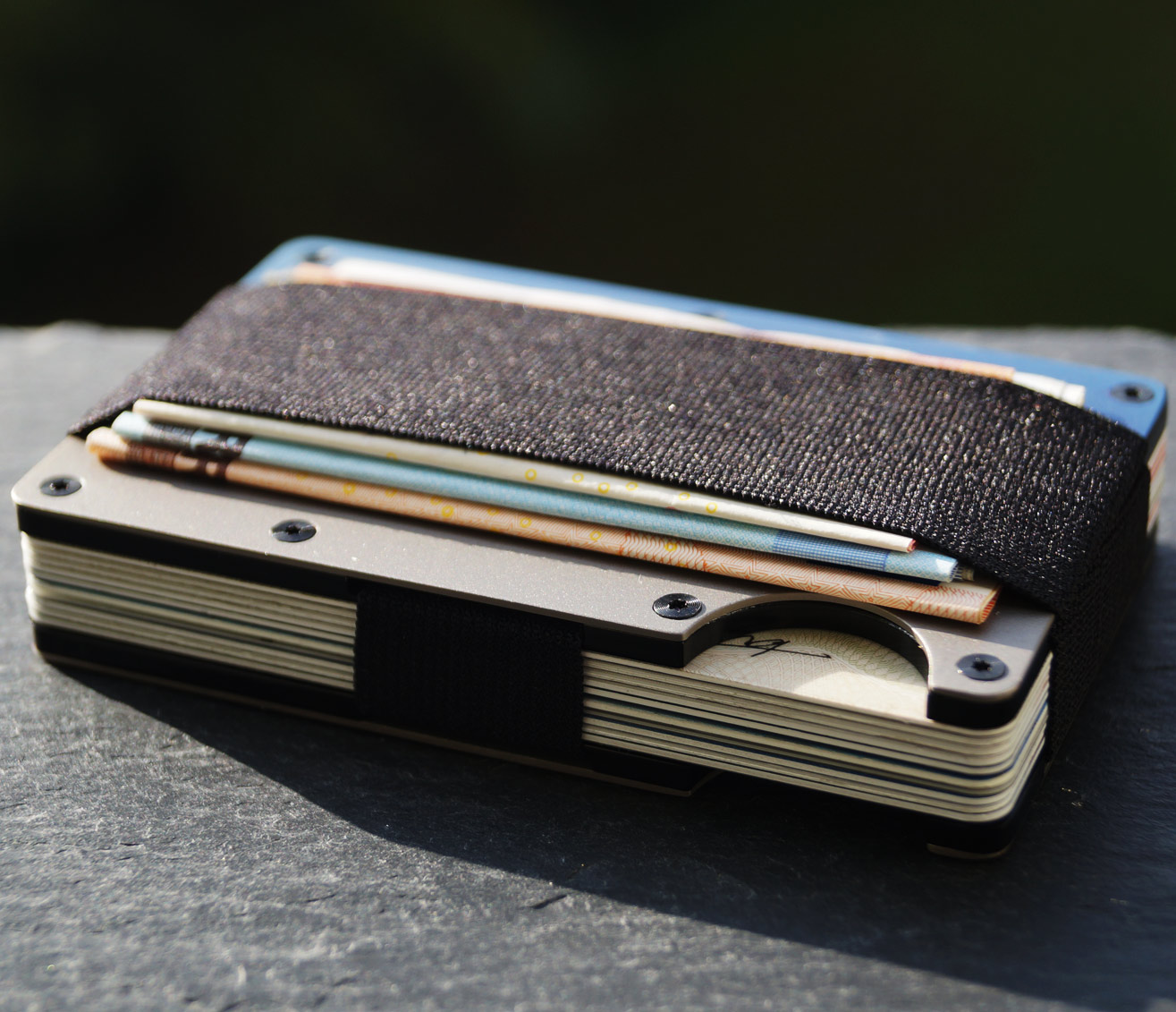 the ridge titan slim wallet