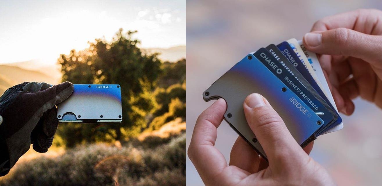 the ridge titan slim wallet